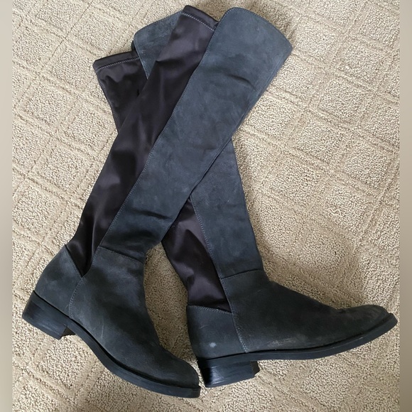 Nordstrom over the knee grey boot - Main Image